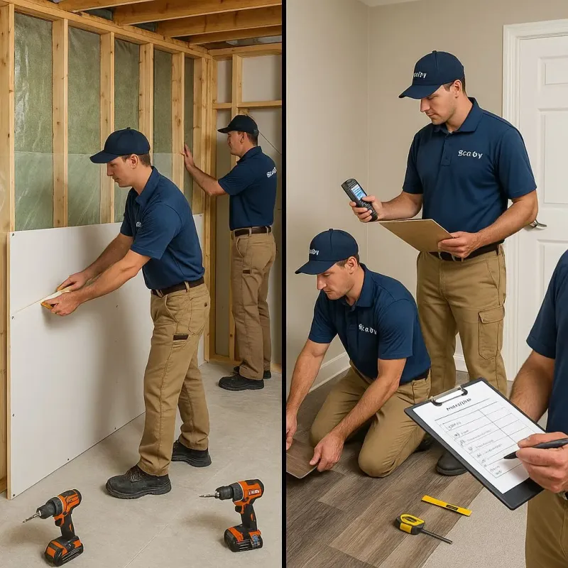 Repairs and Reconstruction process in Rowan County, KY
